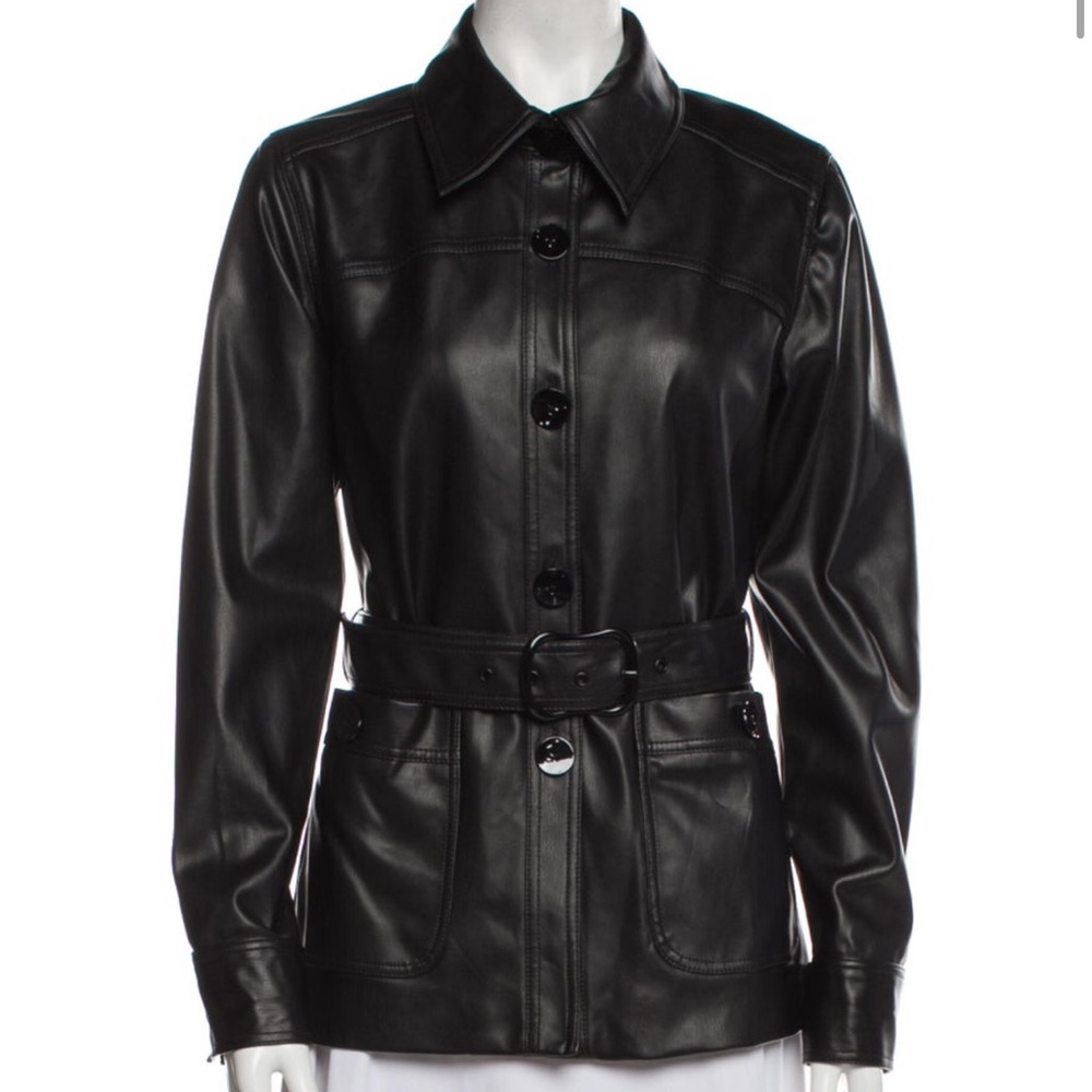 Jonathan Simkhai Faux Leather Jacket